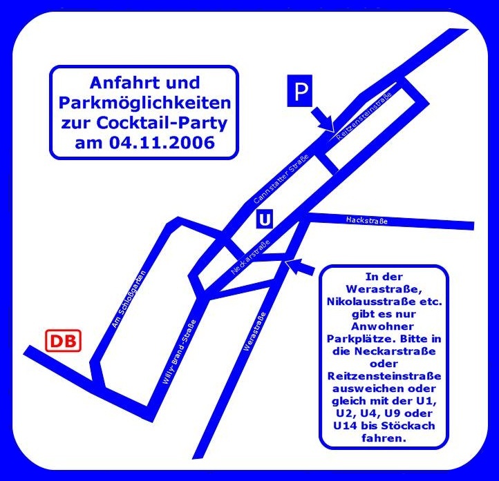 Anfahrt und Parkm�glichkeiten